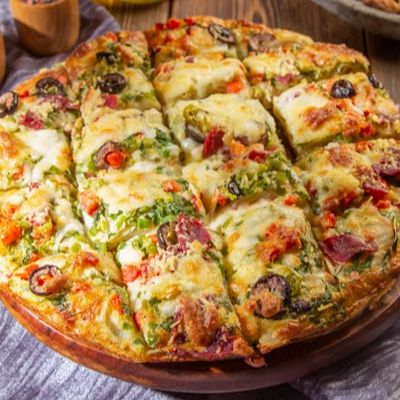 Eastern Pizza with Pastrami
