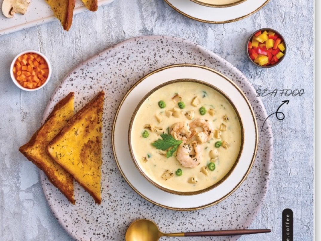 Sea food soup
