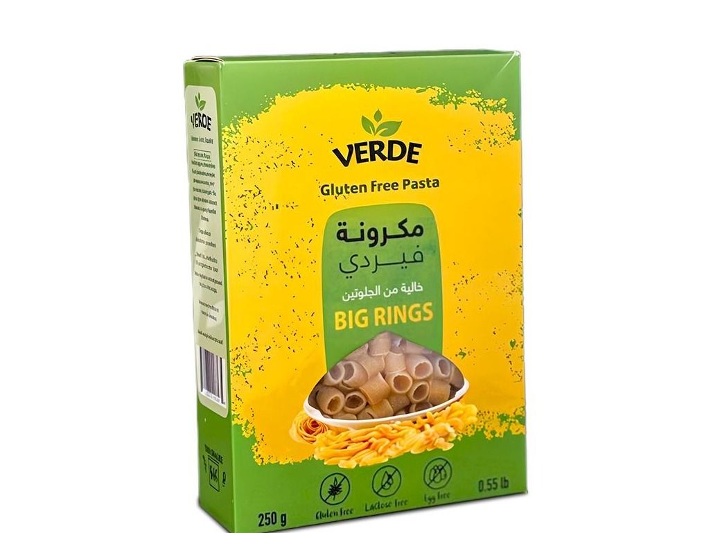 Big Rings Pasta With Corn Flour