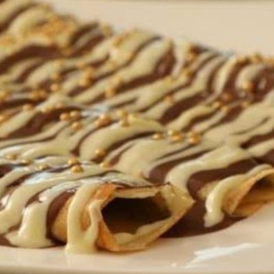 White Chocolate Crepe