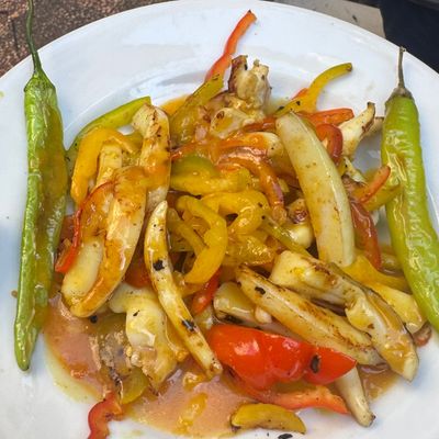 Half kilo grilled calamari fajita