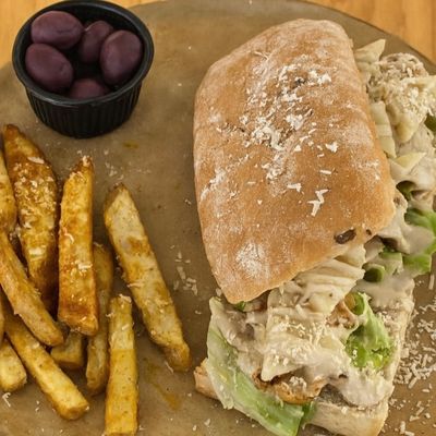 Chicken Caeser Sandwich