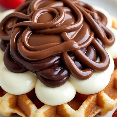 Triple Chocolate Waffle