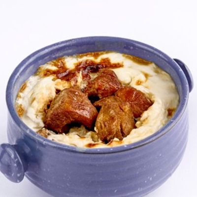 RICE MUAMMAR WITH MEAT Tajine