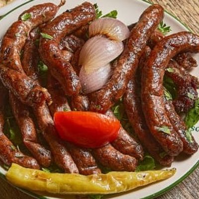 Grilled Lamb Sausage