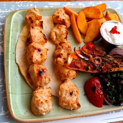 شيش طاووق مشوي