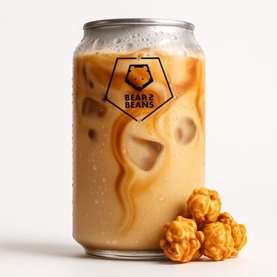Coffee Caramel Flavor Popcorn Frappe Can 500 Ml