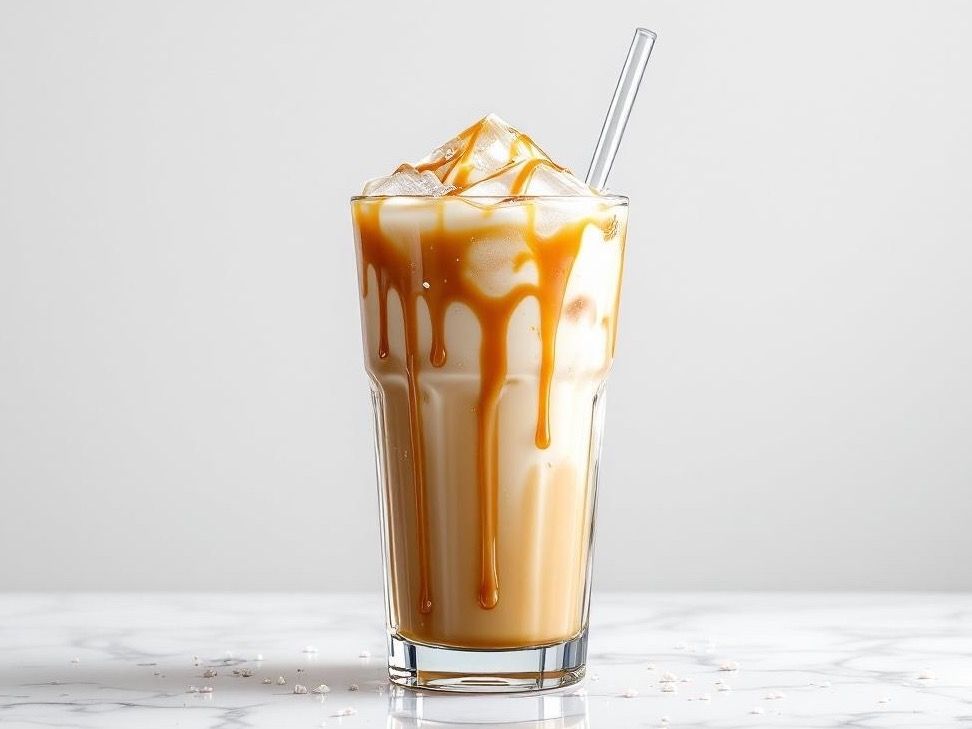 Iced Salted Caramel Latte