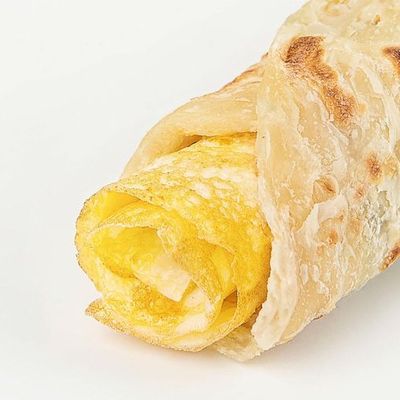 Chapati With Egg And Puck Cheese