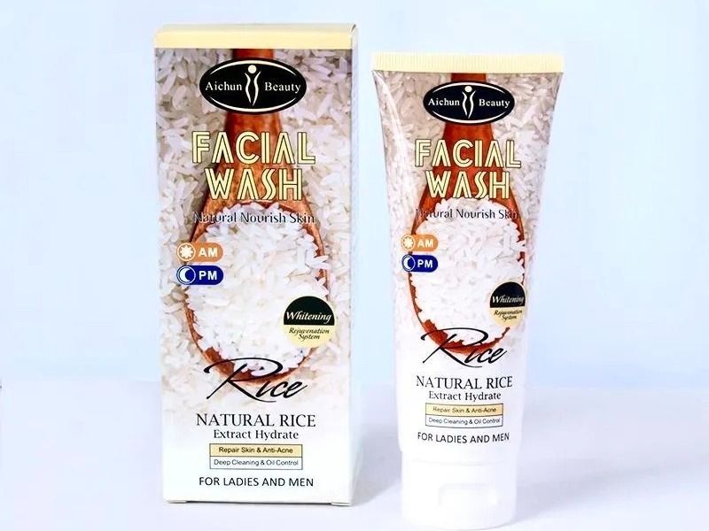 Aichun Beauty Rice Facial Wash 100 Ml Ac3120
