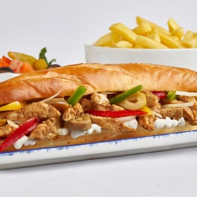 Chicken Fajitas Sandwich