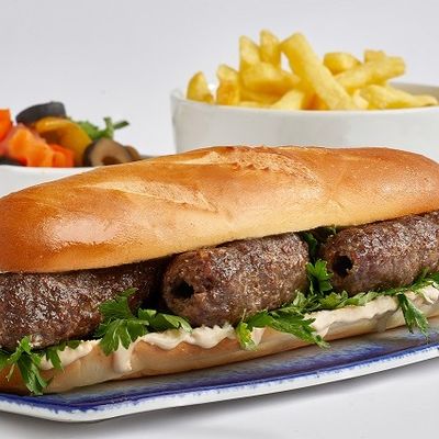 Grilled Kofta Sandwich
