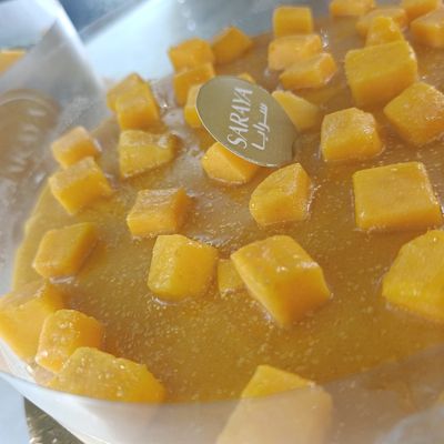 Mango Ice Cream Torte