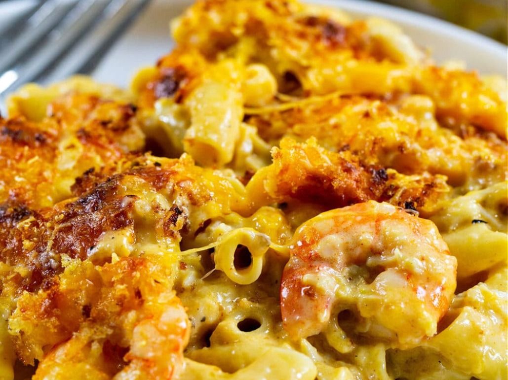 Mac Seafood And Mix Cheese