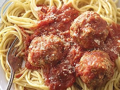 Spaghetti Meatballs