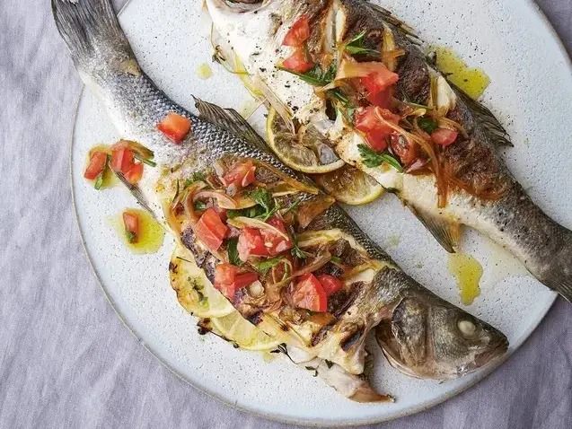 Sea Bass Fish.