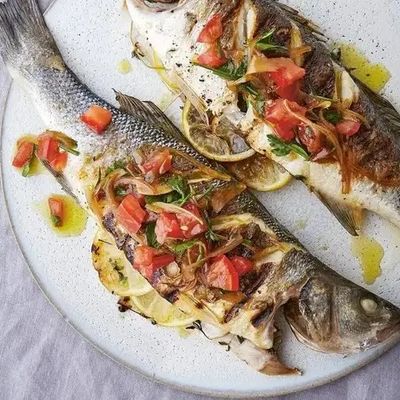 Sea Bass Fish.