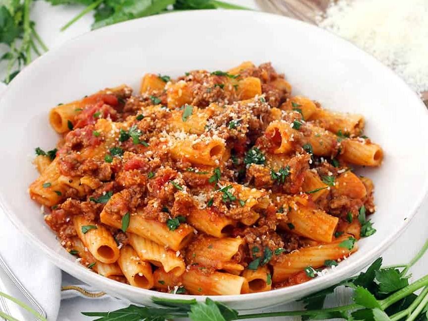 Penne Bolognese