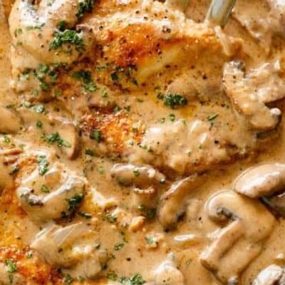 Creamy Chicken Mushroom Meal