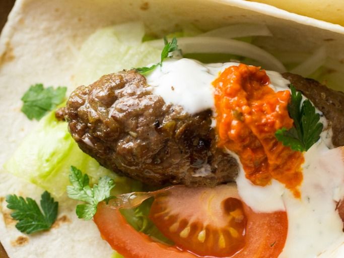Kofta Wrap