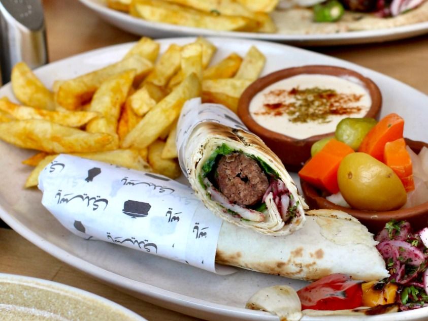 Kofta Wrap