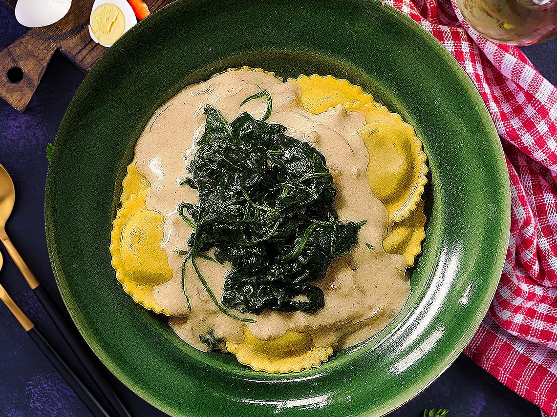 Mushroom Ravioli