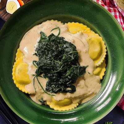 Mushroom Ravioli