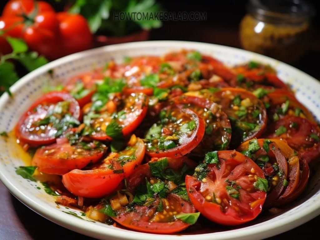Marinated Tomato Salad