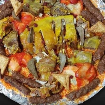 A Quarter Of A Mandi Teis Goat + A Chicken + 1 Kg Of Kofta