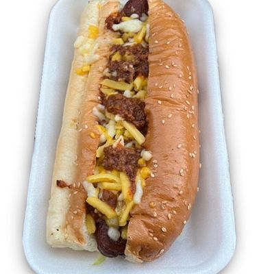 Chili Cheese Hot Dog