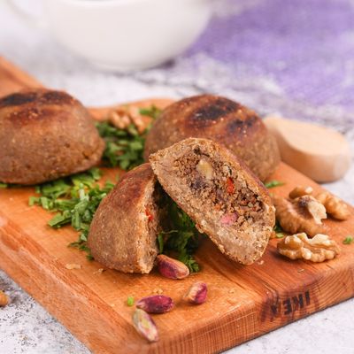 طبق كبة مشوية