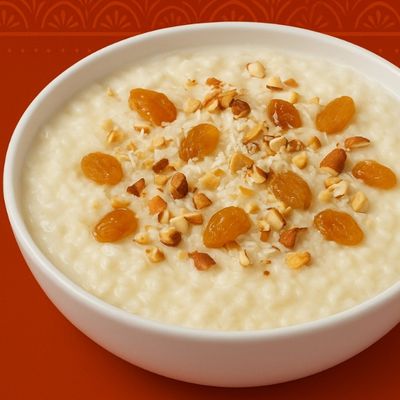 Rice Pudding With Nuts
