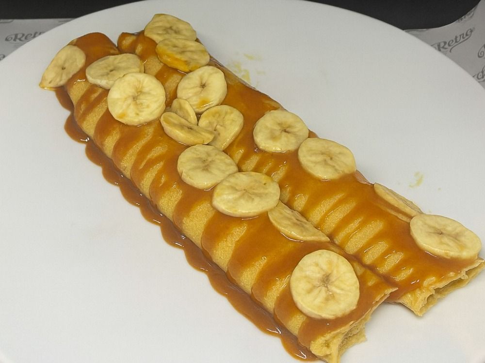 BANANA CARMEL CREPE