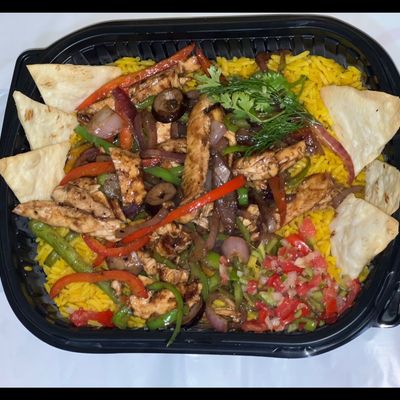 Chicken Fajita With Basmati Rice Meal