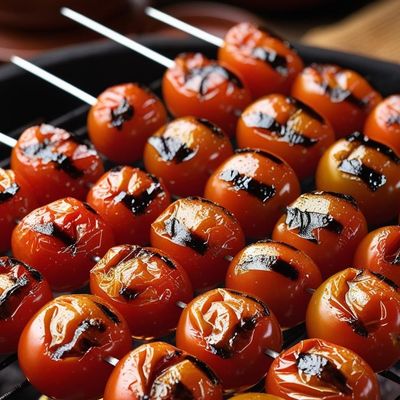 سيخ طماطم مشوي