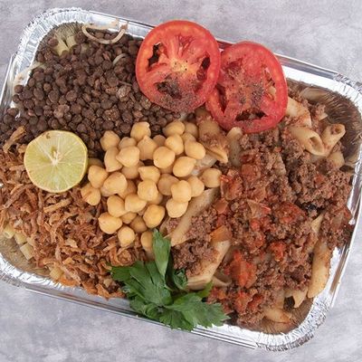 Liver Tagine + Koshary