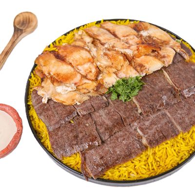 فتة شاورما مشكل كبيرة