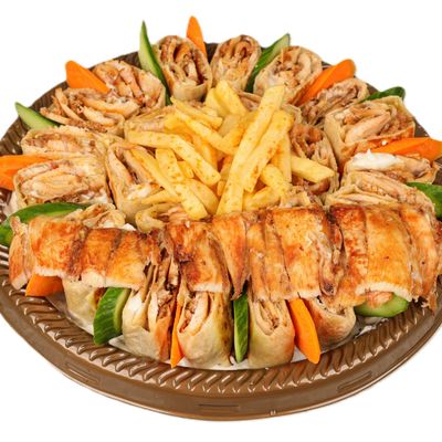 تارت شاورما دجاج عربي 24 قطعة