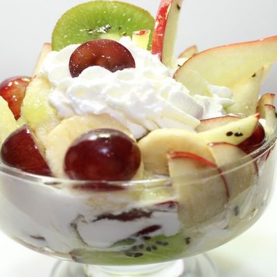 Large Cocktail With Ice Cream