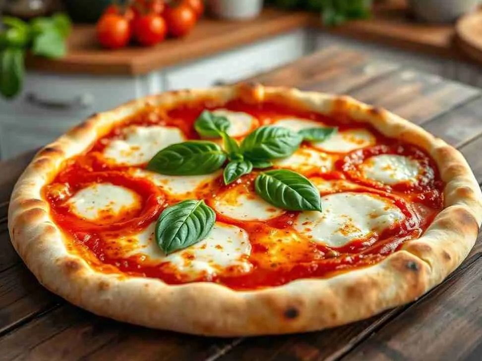 Chicken Margherita Pizza