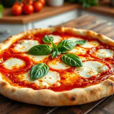 Chicken Margherita Pizza