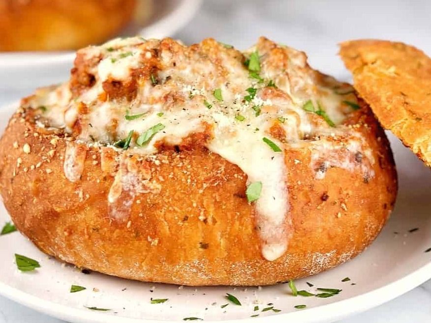 Italian bread bowl