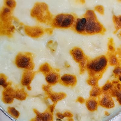 Chicken Bechamel pasta
