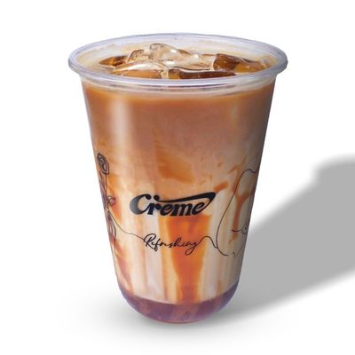 Salted Caramel Iced Latte
