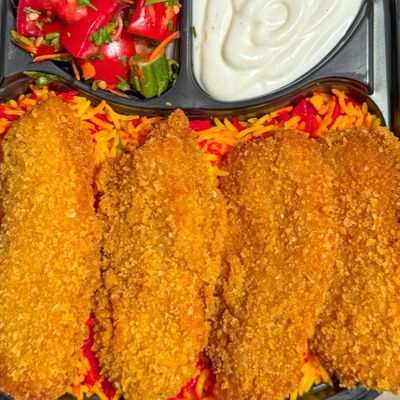 Crispy Pieces Pane Chicken Meal