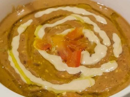 Foul and French Omelette Platter
