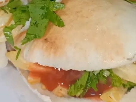 Shami Bread Chips Sandwich