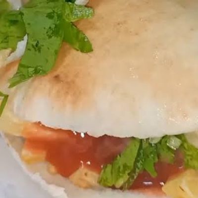 Shami Bread Chips Sandwich
