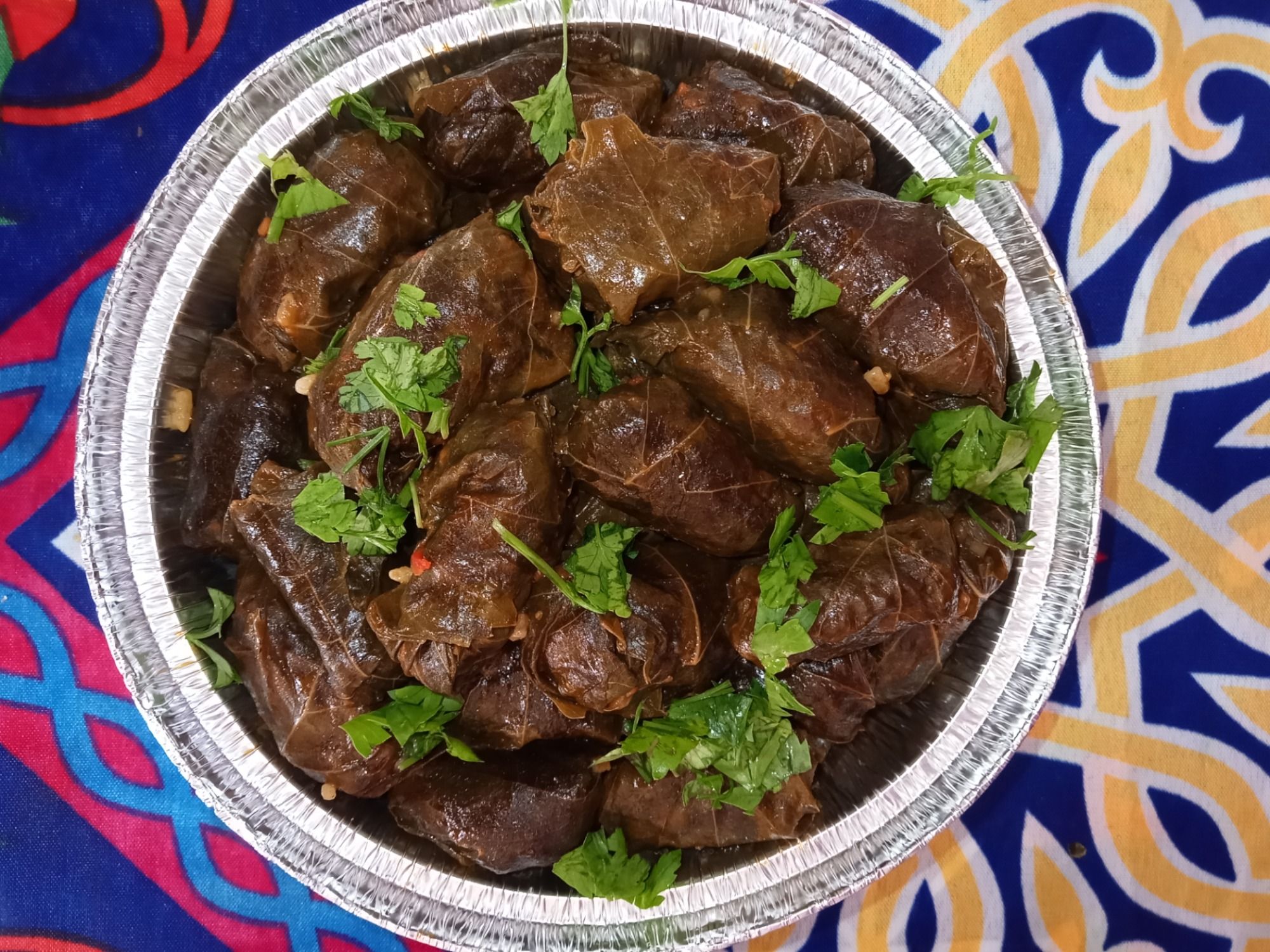 Mahshi Grape Leaves Dish