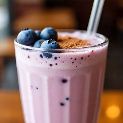 Blueberry Milkshake